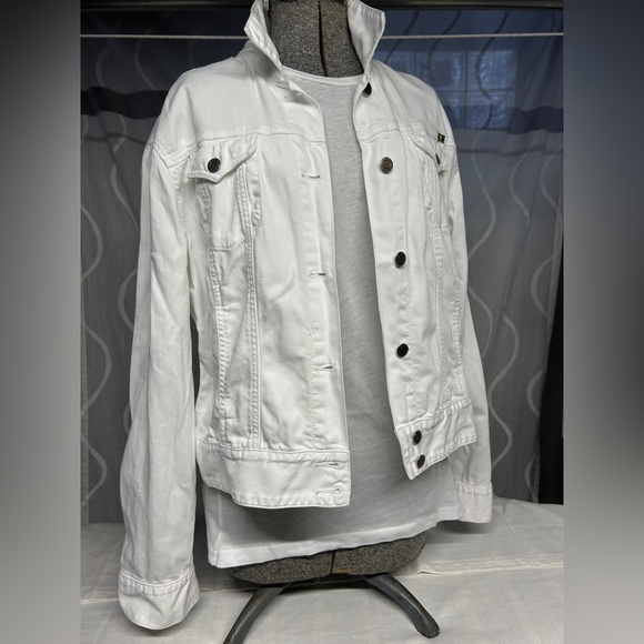 Lucky Brand Jackets & Blazers - Lucky Brand White Jean Jacket